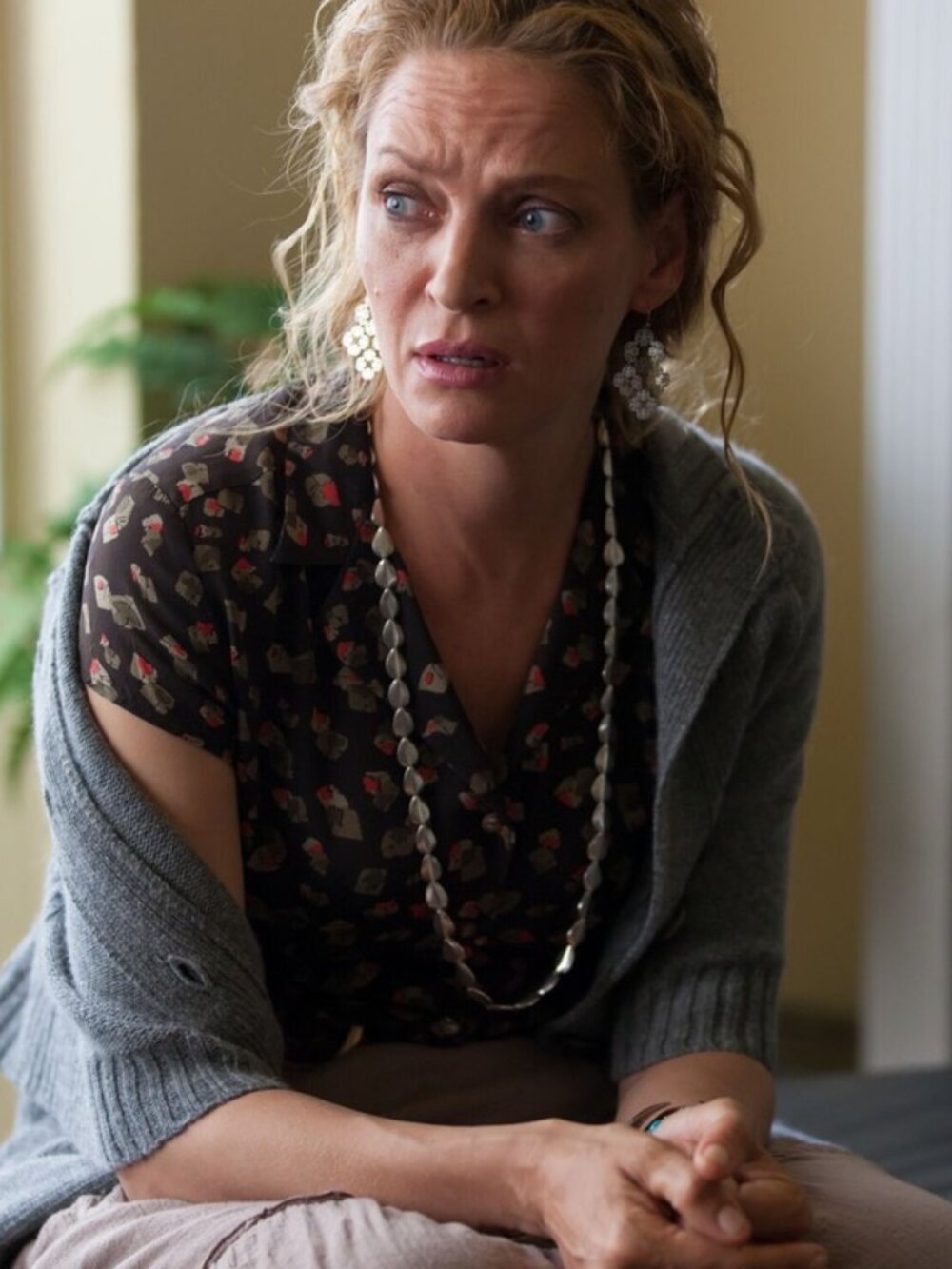 Jones New York Blouse Worn by UMA THURMAN